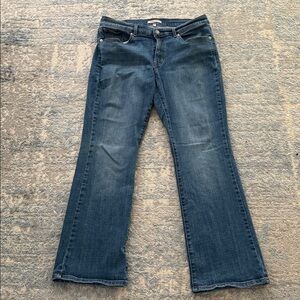 Levis Blue Flared Jeans
